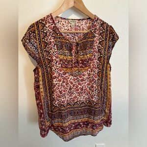 Lucky Brand Blouse. Size Large.